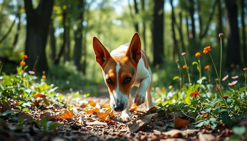 Fox Terrier nella caccia