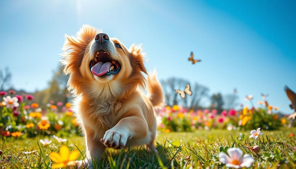 comportamento cane felice