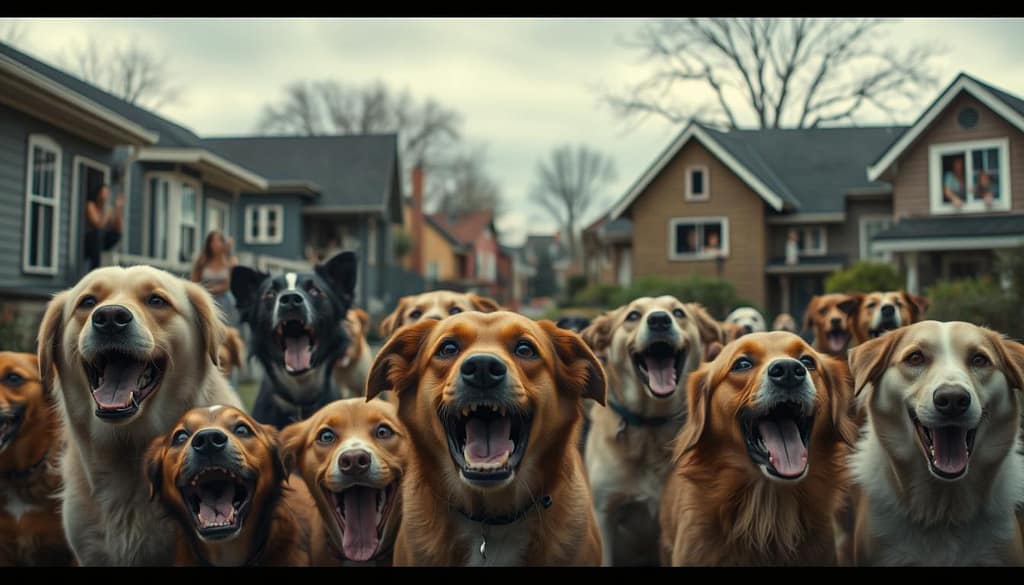 disturbo cani che abbaiano