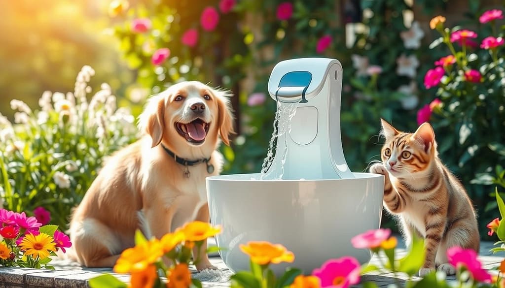 fontanelle automatiche idratato animale