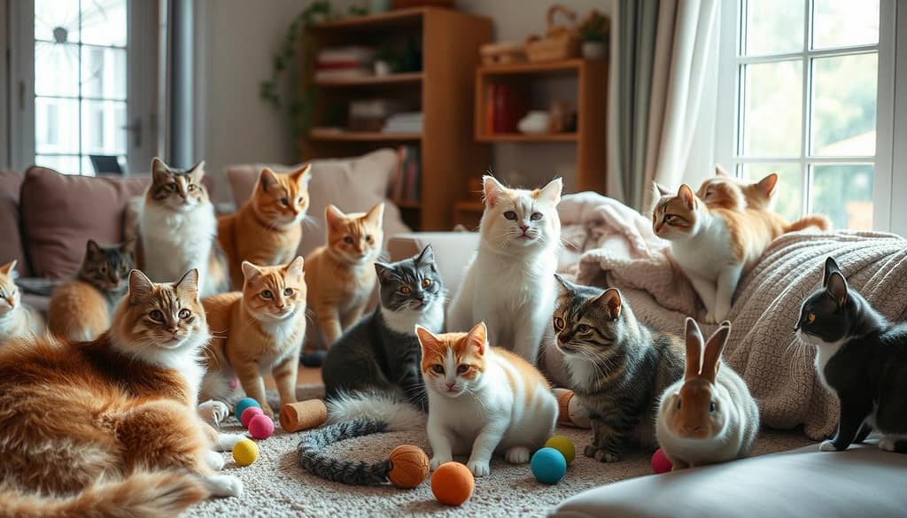 gatti per famiglie con altri animali