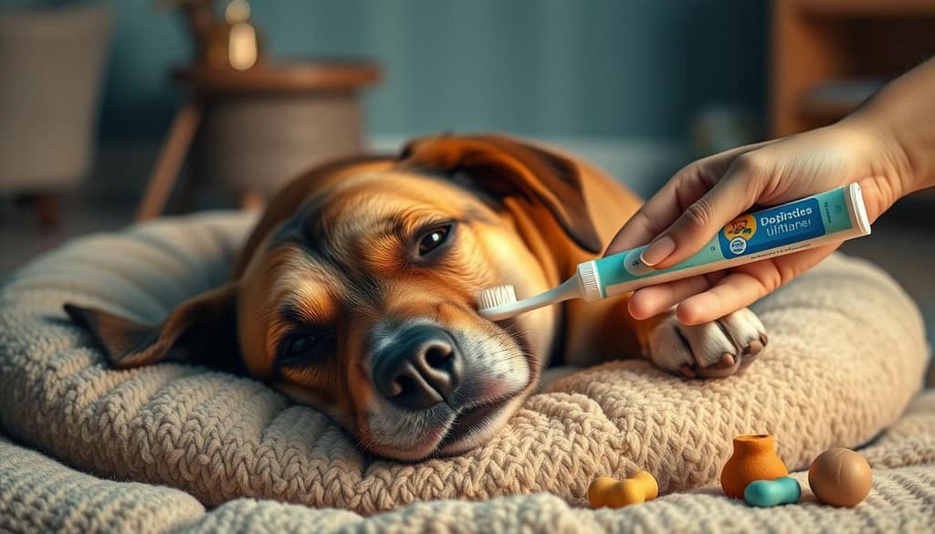 lavare denti cane senza stress