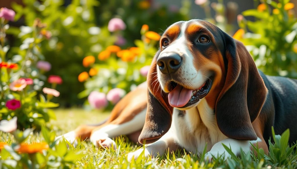 salute Basset Hound