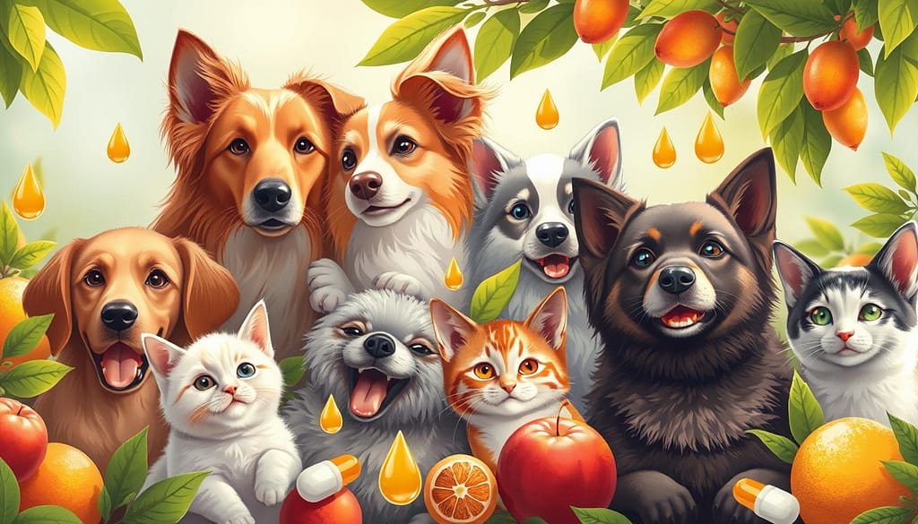 vitamina E per animali