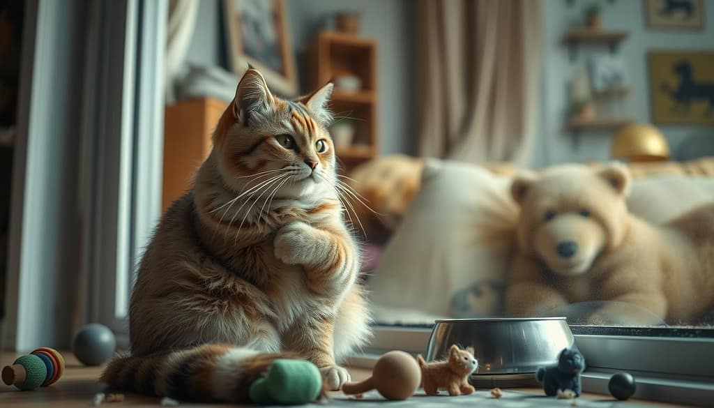 ansia da separazione gatti