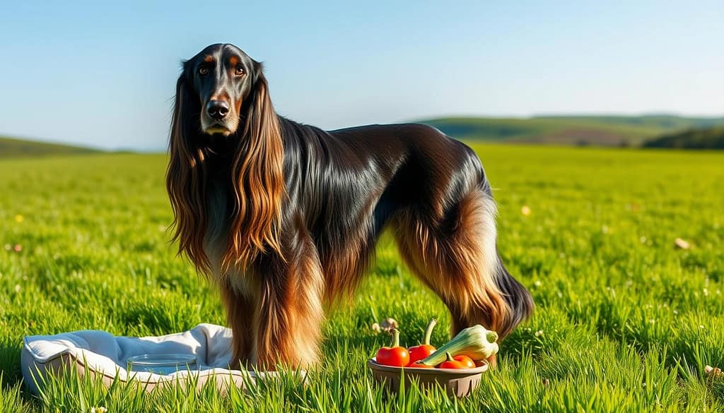 salute Afghan Hound