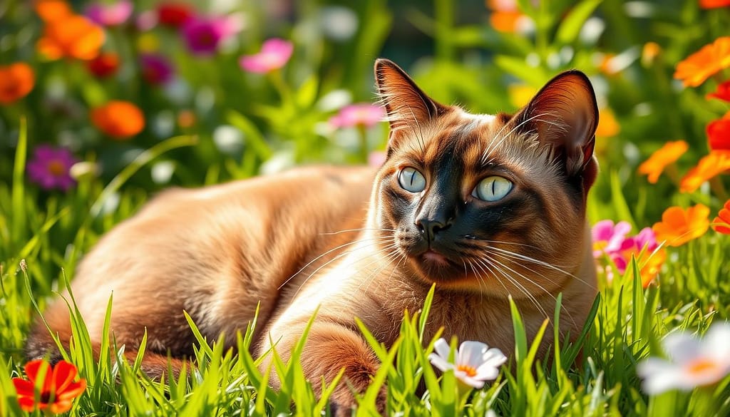 salute del gatto Burmese