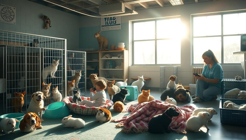 assistenza per animali abbandonati