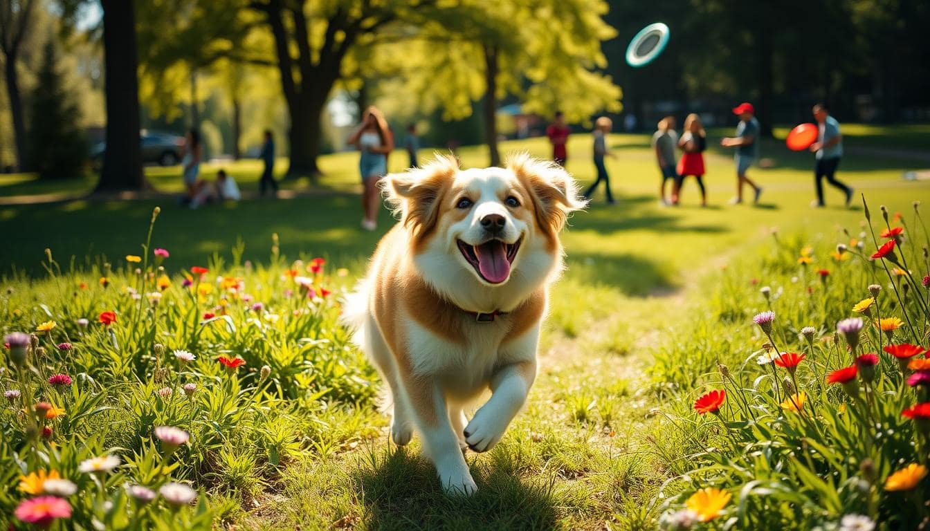 attività all'aperto cane