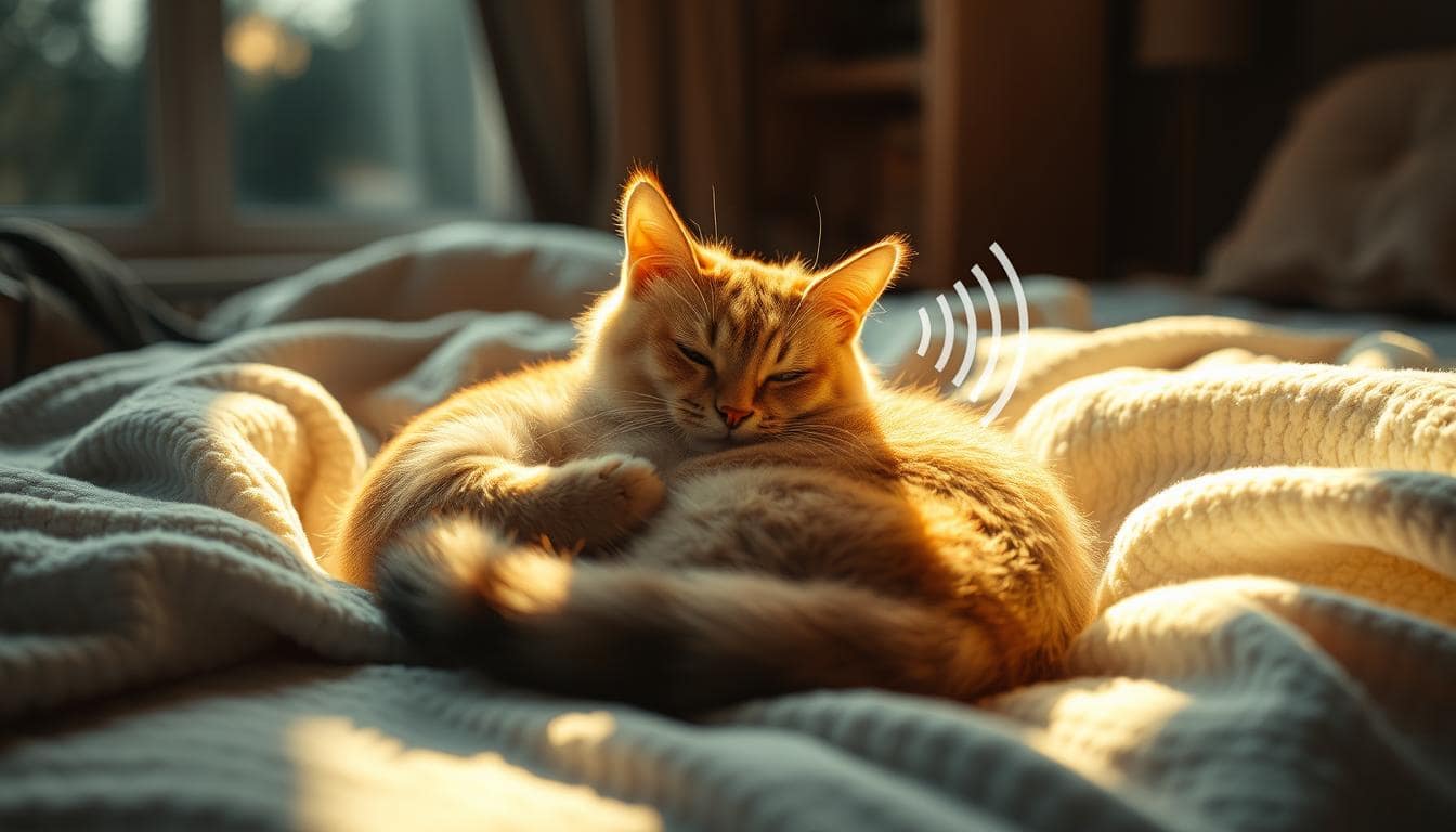 gatto fa le fusa significato