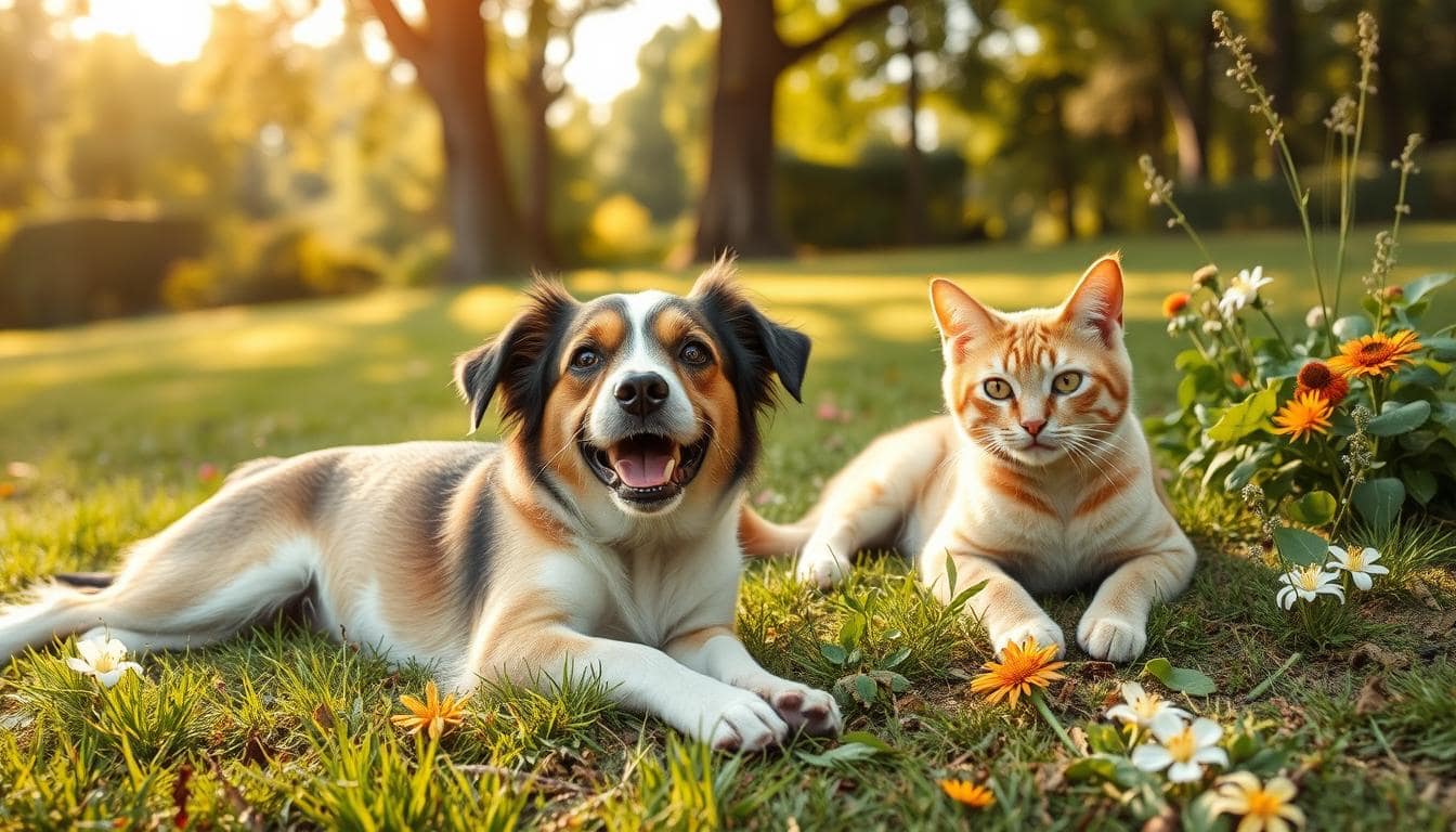 trattare pulci cani gatti naturale