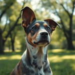 Cani inclinano testa