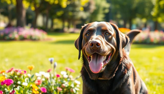 Labrador cane da compagnia Labrador cane da compagnia