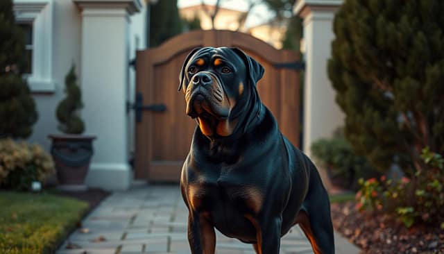Rottweiler come cane da guardia Rottweiler come cane da guardia