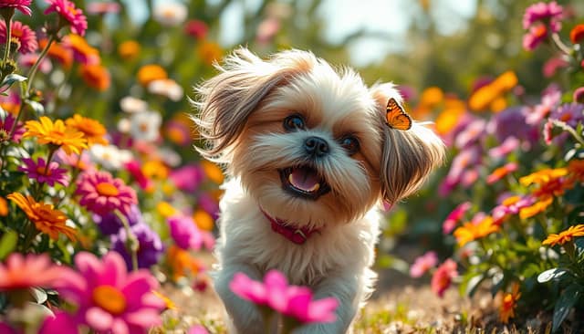 cane da compagnia giocoso e intelligente cane da compagnia giocoso e intelligente