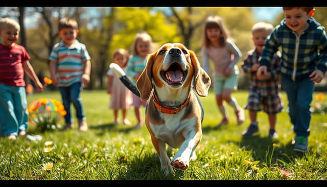 carattere socievole del Beagle carattere socievole del Beagle