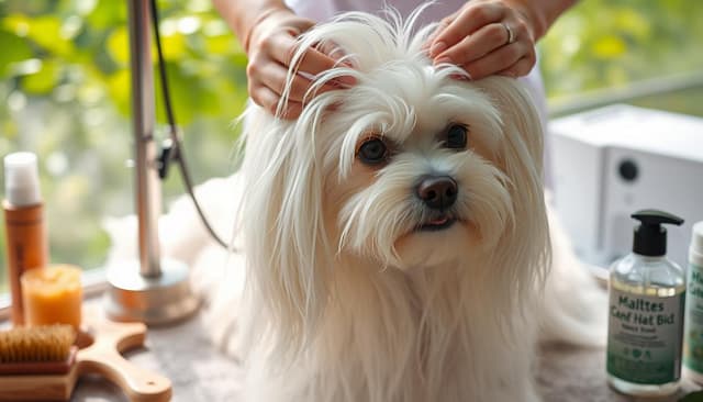 cura del pelo Maltese cura del pelo Maltese