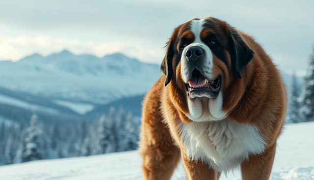 dimensioni enormi Cane di San Bernardo dimensioni enormi Cane di San Bernardo