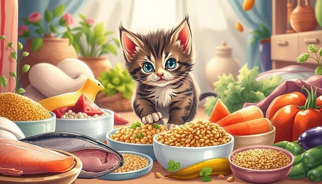 fabbisogni nutrizionali gattino