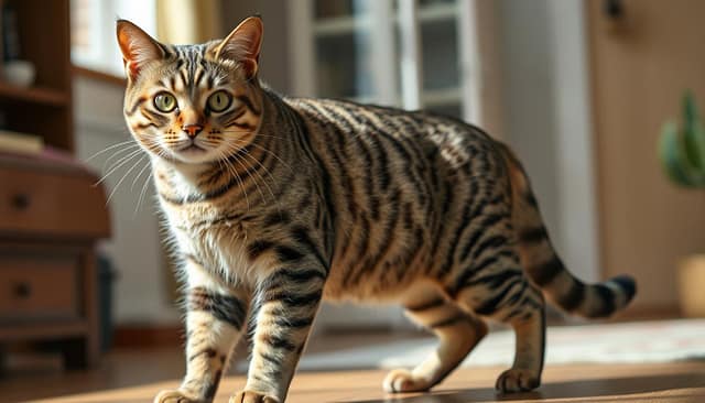 Aspetto robusto dell'American Shorthair Aspetto robusto dell'American Shorthair