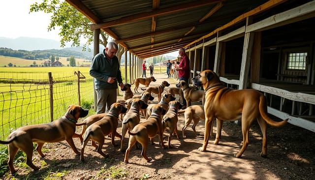 Attività di allevamento Kangal Attività di allevamento Kangal