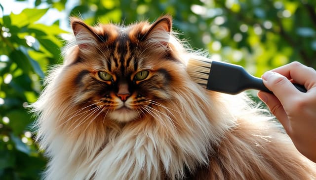 cura del pelo Norvegese delle Foreste cura del pelo Norvegese delle Foreste